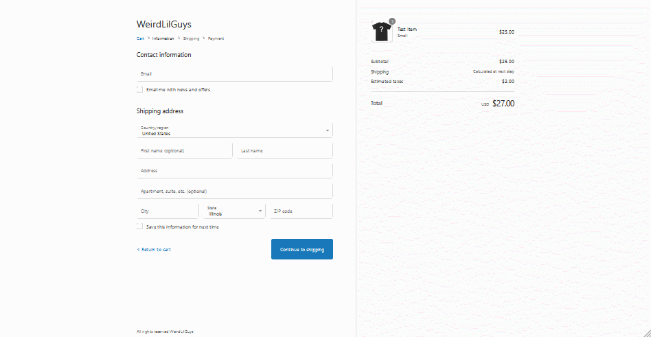 A checkout screen raining confetti with cats dancing and being excited over a completed purchase.